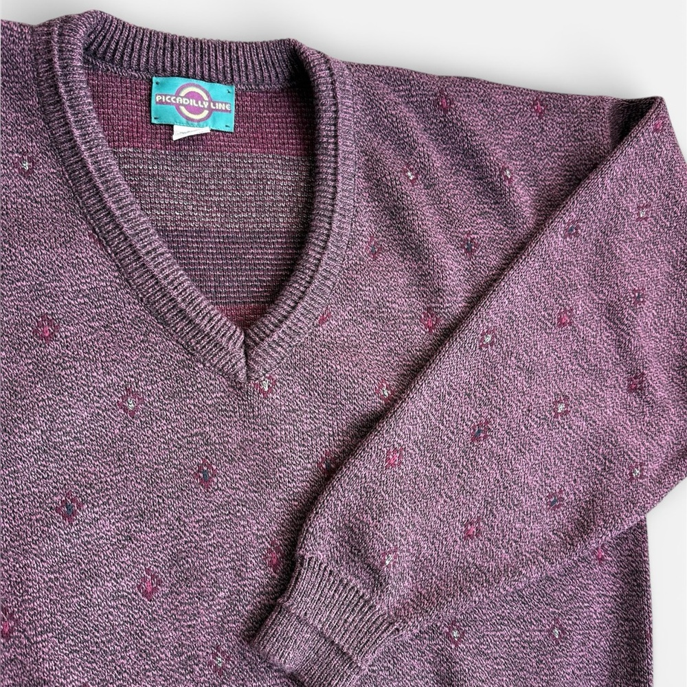 Vintage retro Piccadilly Grandpacore sweater size XL tall 80’s 90’s men’s